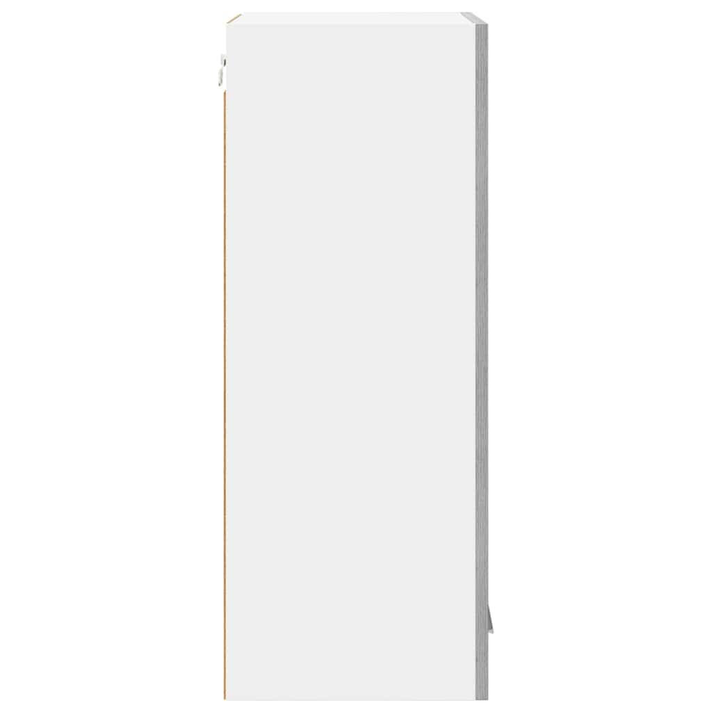 Hangkast Riga 2 pcs Grijs Sonoma 40 x 31 x 80 cm Bewerkt hout