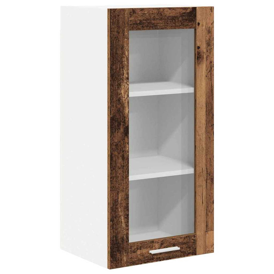 Hangkast met plank Riga Oud Hout 40 x 31 x 80 cm Bewerkt hout