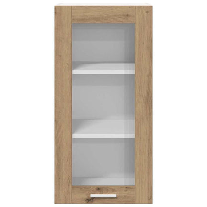Hangkast Riga Artisan Eiken 40 x 31 x 80 cm Bewerkt hout
