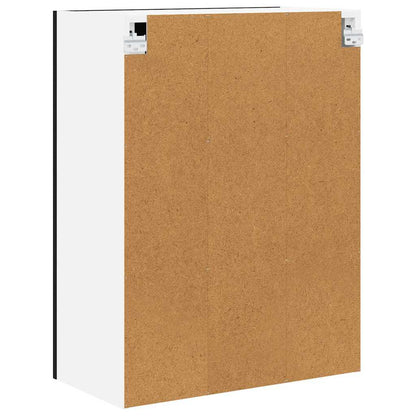 Hangkast Riga Zwart Eiken 60 x 31 x 80 cm Bewerkt hout