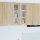 Hangkast 60x31x80 cm bewerkt hout Sonoma eiken