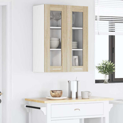 Hangkast met opslag Sonoma Eiken 60 x 31 x 80 cm Bewerkt hout