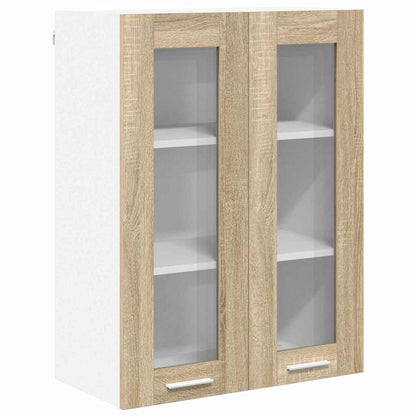 Hangkast met opslag Sonoma Eiken 60 x 31 x 80 cm Bewerkt hout