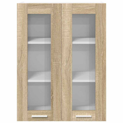 Hangkast met opslag Sonoma Eiken 60 x 31 x 80 cm Bewerkt hout