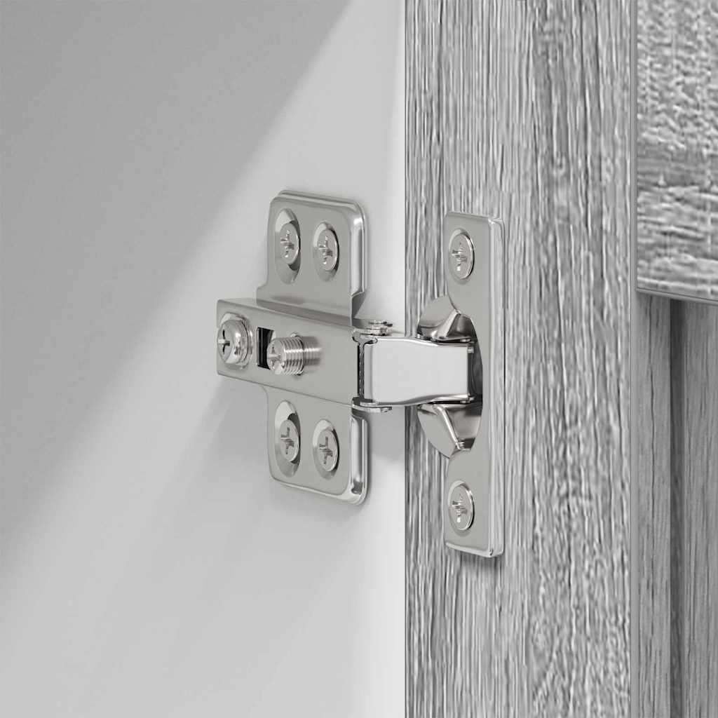 Hangkast Riga Grijs Sonoma 60 x 31 x 80 cm Bewerkt hout