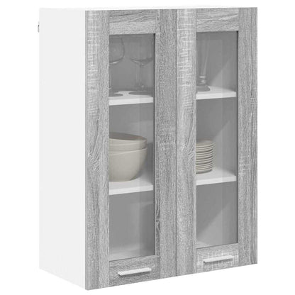 Hangkast Riga Grijs Sonoma 60 x 31 x 80 cm Bewerkt hout