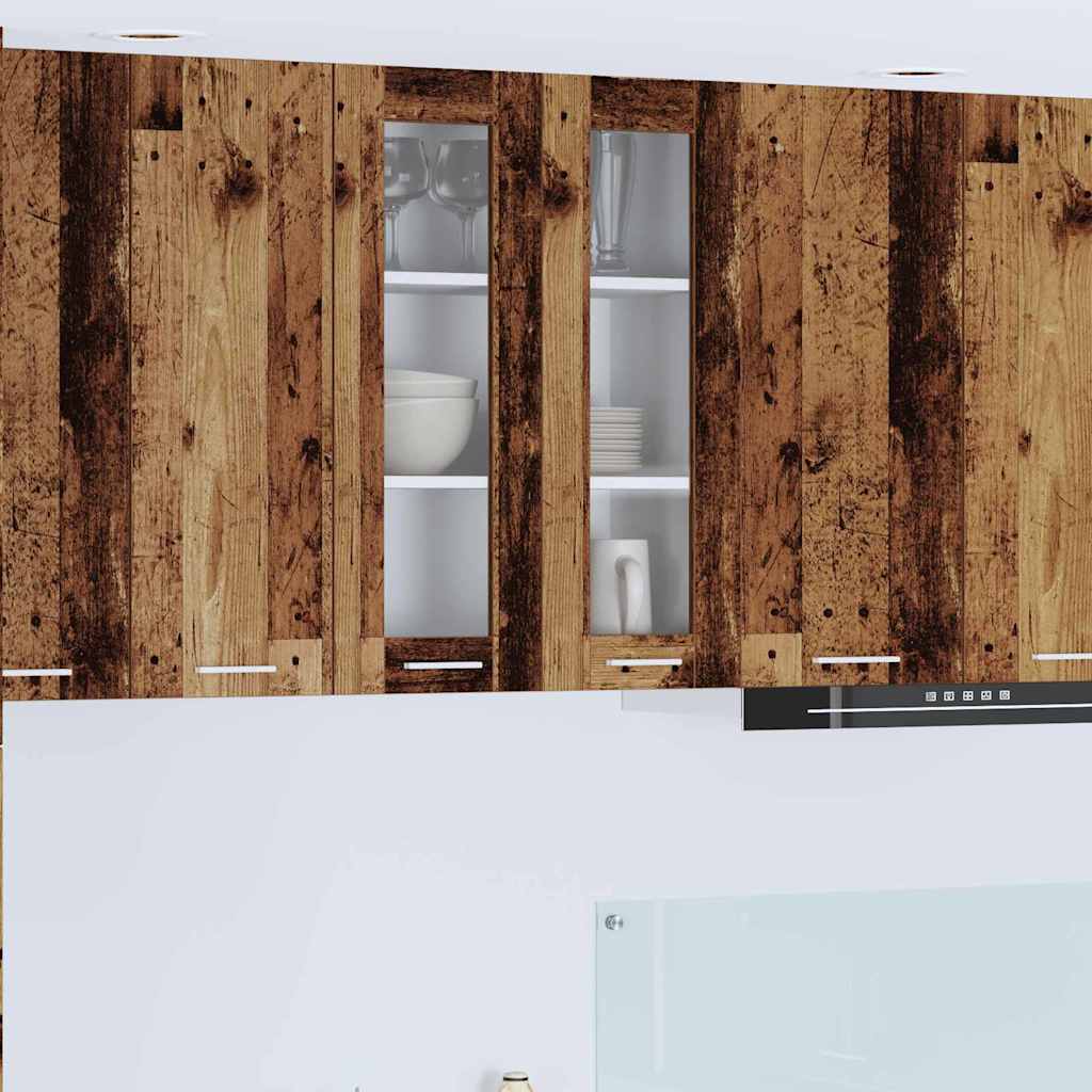 Hangkast met plank Riga Oud Hout 60 x 31 x 80 cm Bewerkt hout
