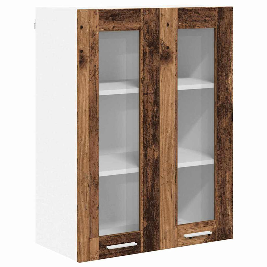 Hangkast met plank Riga Oud Hout 60 x 31 x 80 cm Bewerkt hout