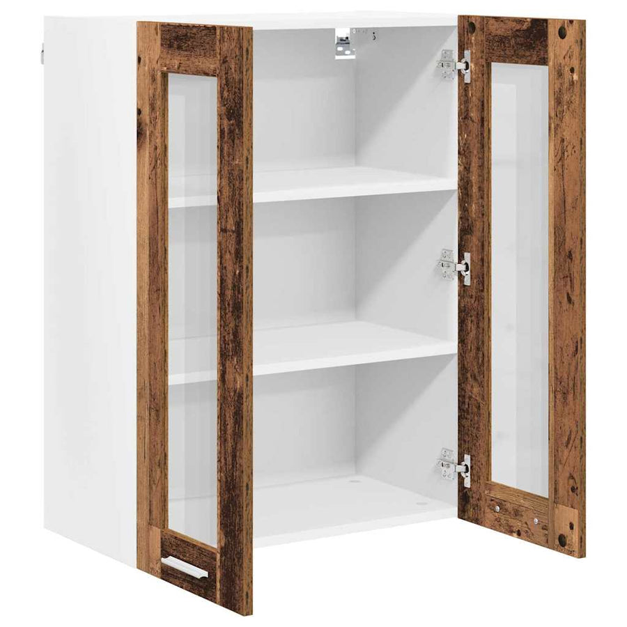 Hangkast met plank Riga Oud Hout 60 x 31 x 80 cm Bewerkt hout