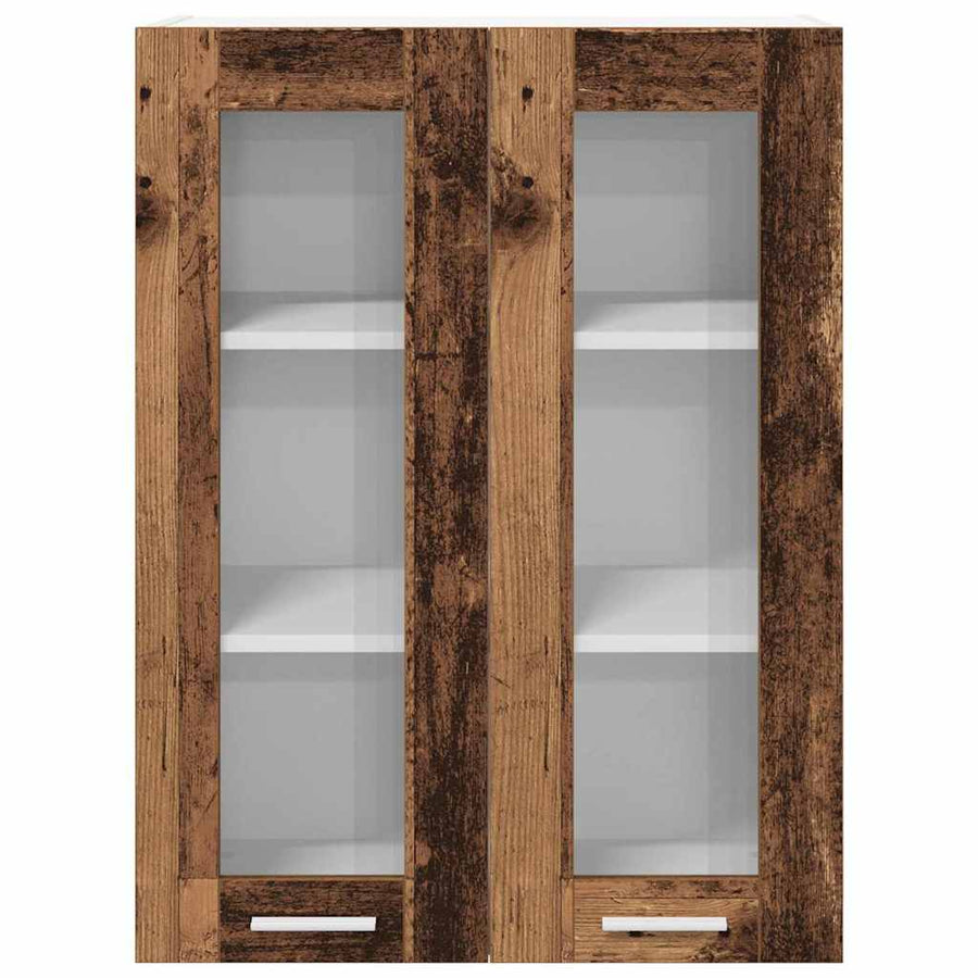 Hangkast met plank Riga Oud Hout 60 x 31 x 80 cm Bewerkt hout