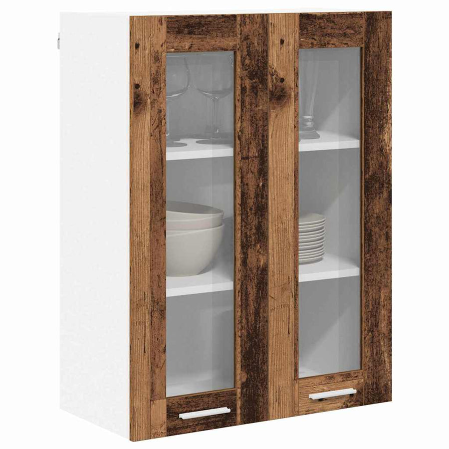Hangkast met plank Riga Oud Hout 60 x 31 x 80 cm Bewerkt hout