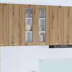 Wall cabinet Riga Artisan Oak 60 x 31 x 80 cm Engineered wood