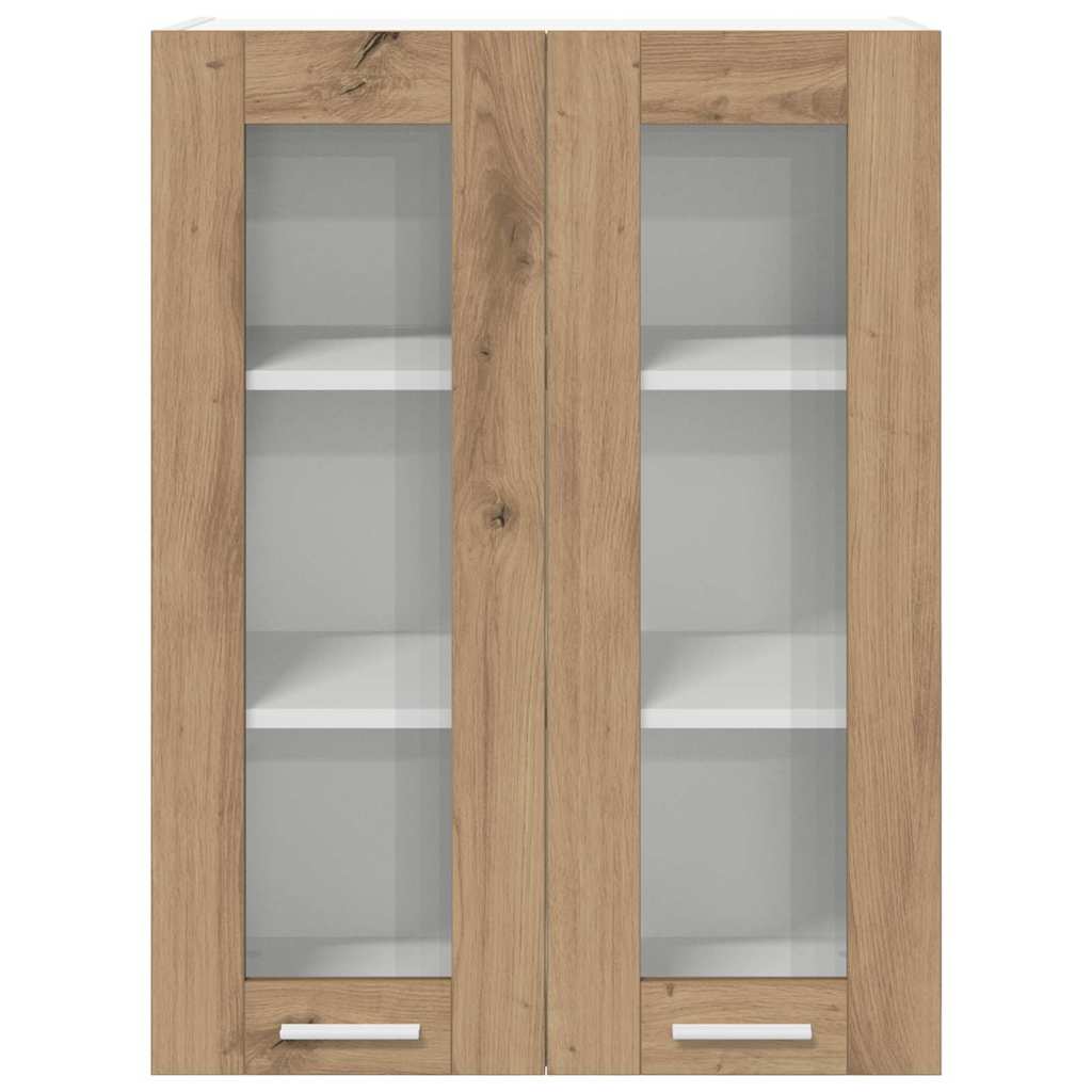 Hangkast Riga Artisan Eiken 60 x 31 x 80 cm Bewerkt hout