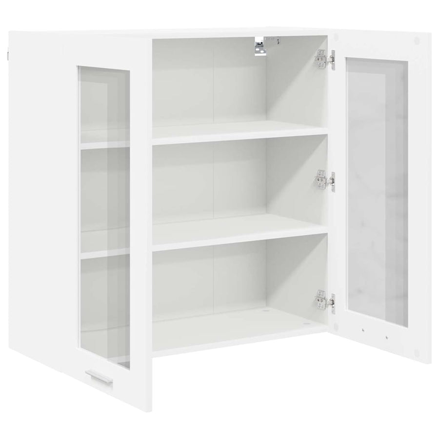 Hangkast met plank Riga Wit 80 x 31 x 80 cm Bewerkt hout