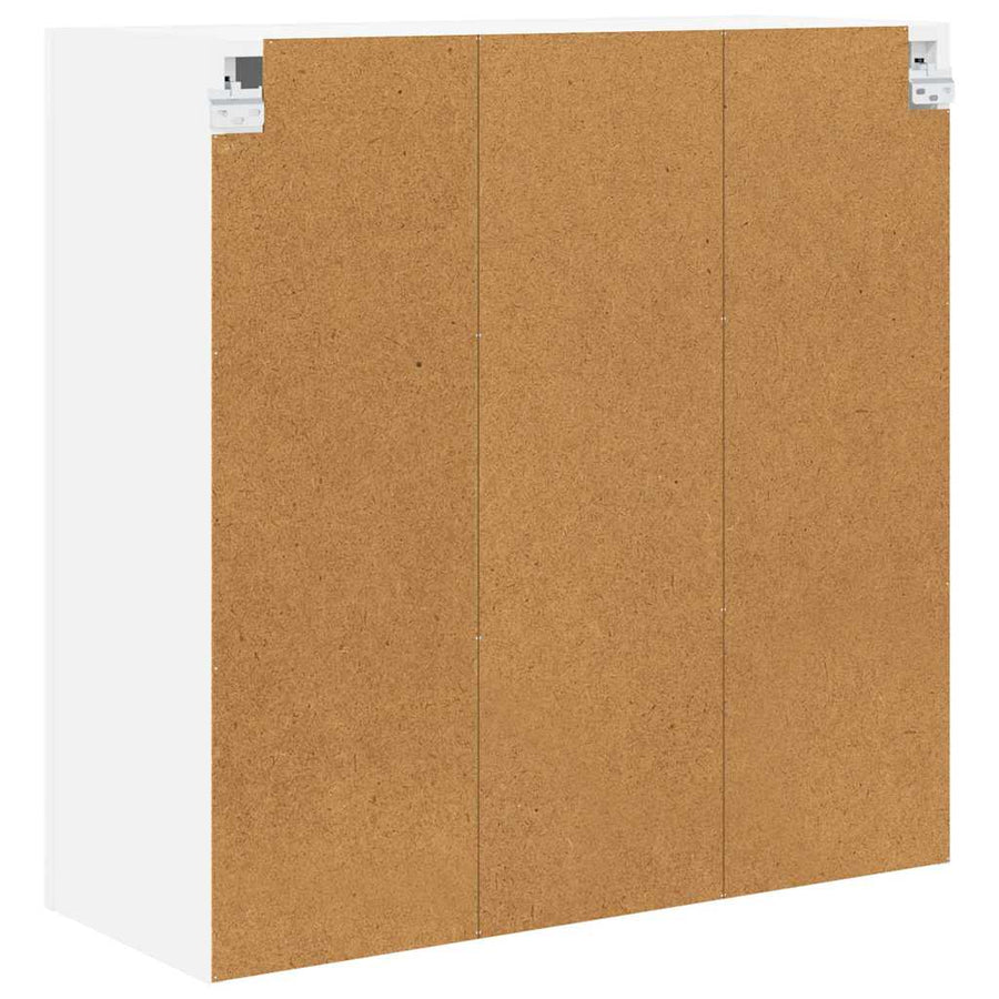 Hangkast met plank Riga Wit 80 x 31 x 80 cm Bewerkt hout