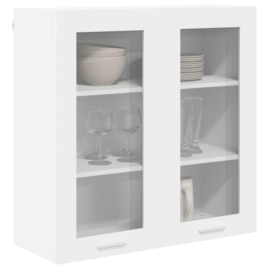 Hangkast met plank Riga Wit 80 x 31 x 80 cm Bewerkt hout