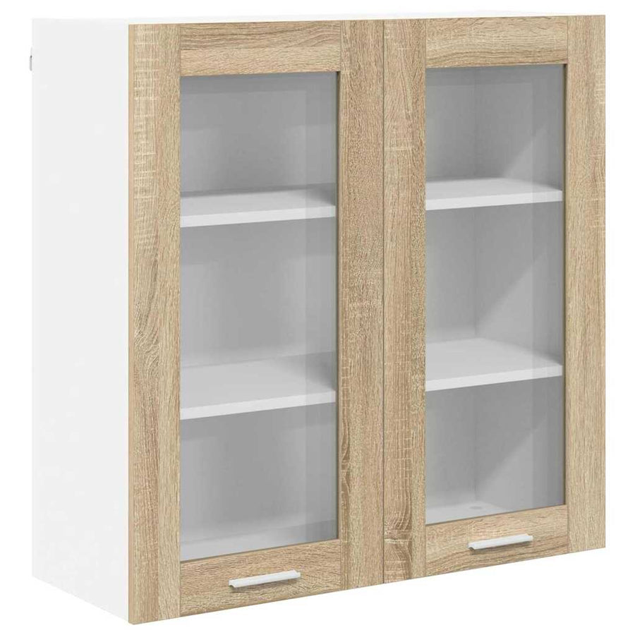 Hangkast Riga Sonoma Eiken 80 x 31 x 80 cm Bewerkt hout