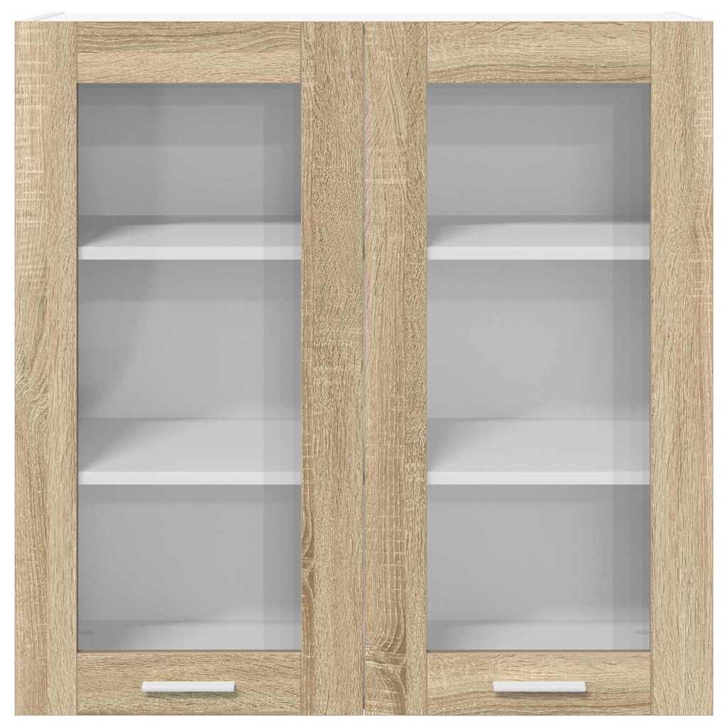 Hangkast Riga Sonoma Eiken 80 x 31 x 80 cm Bewerkt hout