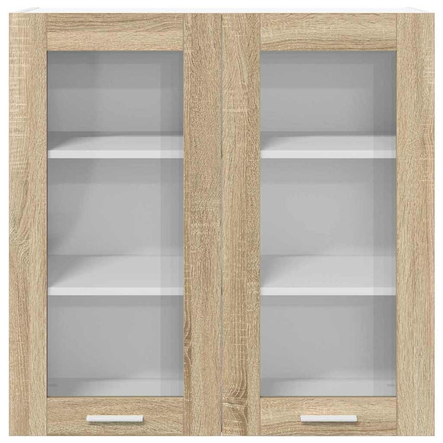 Hangkast Riga Sonoma Eiken 80 x 31 x 80 cm Bewerkt hout