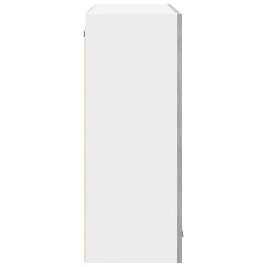 Hangkast Riga Grijs Sonoma 80 x 31 x 80 cm Bewerkt hout