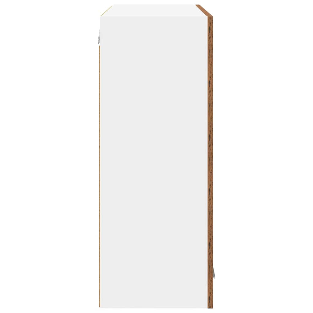 Hangkast met plank Riga Oud Hout 80 x 31 x 80 cm Bewerkt hout