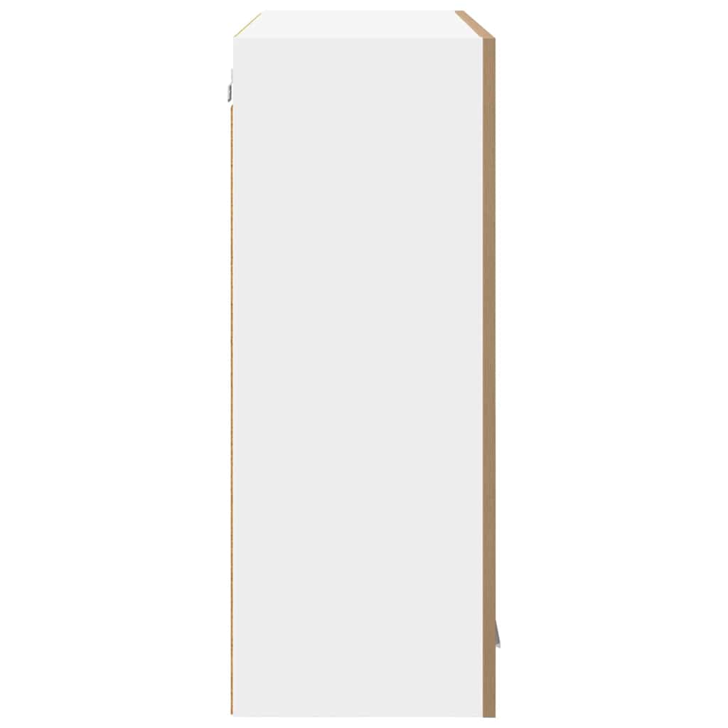 Hangkast Riga Artisan Eiken 80 x 31 x 80 cm Bewerkt hout