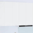 Hangkast 30x31x100 cm wit bewerkt hout