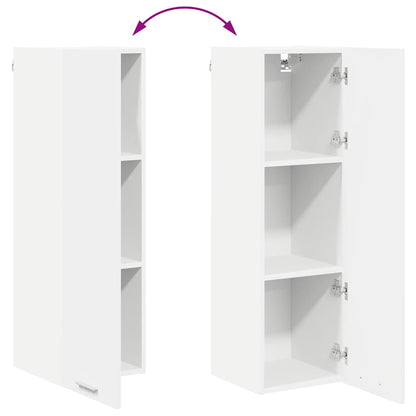 Hangkast met plank Riga Wit 30 x 31 x 100 cm Bewerkt hout
