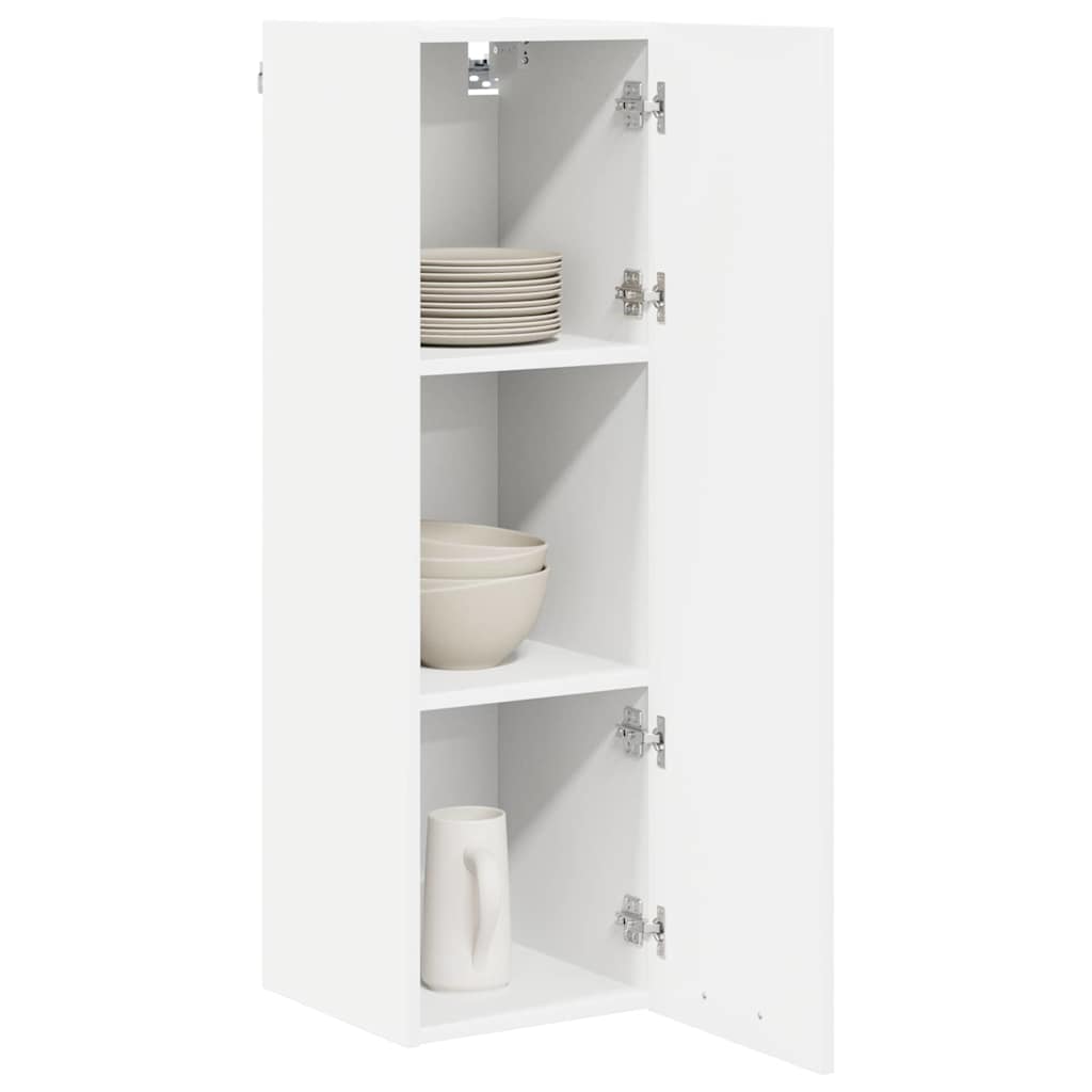 Hangkast met plank Riga Wit 30 x 31 x 100 cm Bewerkt hout