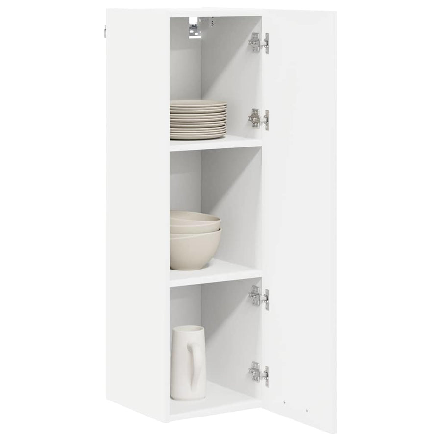 Hangkast met plank Riga Wit 30 x 31 x 100 cm Bewerkt hout