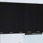Wall cabinet with storage Black Oak 30 x 31 x 100 cm Engineered wood