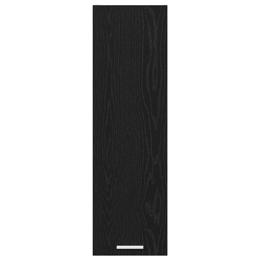 Hangkast Riga Zwart Eiken 30 x 31 x 100 cm Bewerkt hout