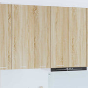 Hangkast 30x31x100 cm sonoma eiken bewerkt hout