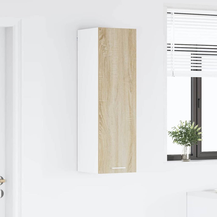 Hangkast Riga Sonoma Eiken 30 x 31 x 100 cm Bewerkt hout