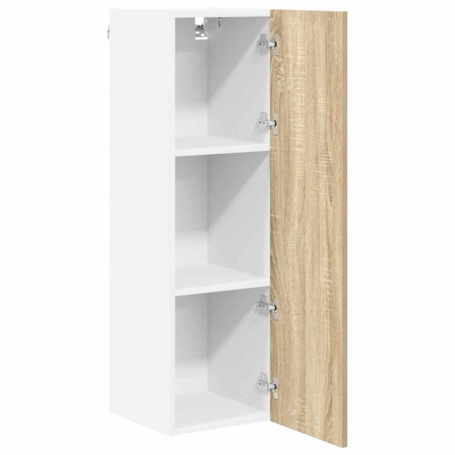 Hangkast Riga Sonoma Eiken 30 x 31 x 100 cm Bewerkt hout