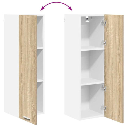 Hangkast Riga Sonoma Eiken 30 x 31 x 100 cm Bewerkt hout