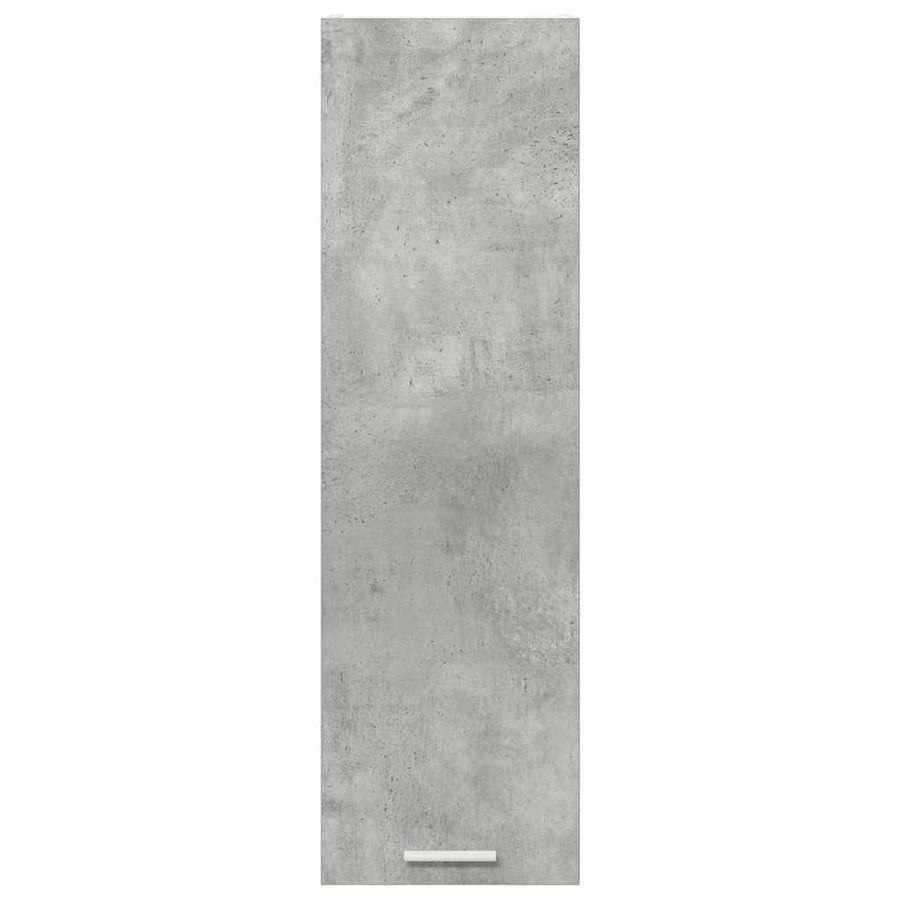 Hangkast Riga Beton Grijs 30 x 31 x 100 cm Bewerkt hout