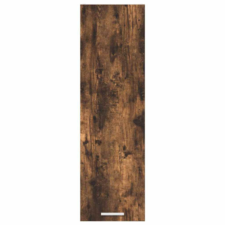 Hangkast Riga Gerookt eiken 30 x 31 x 100 cm Bewerkt hout