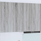 Wall Cabinet with Storage Grey Sonoma 30 x 31 x 100 cm Engineered Wood