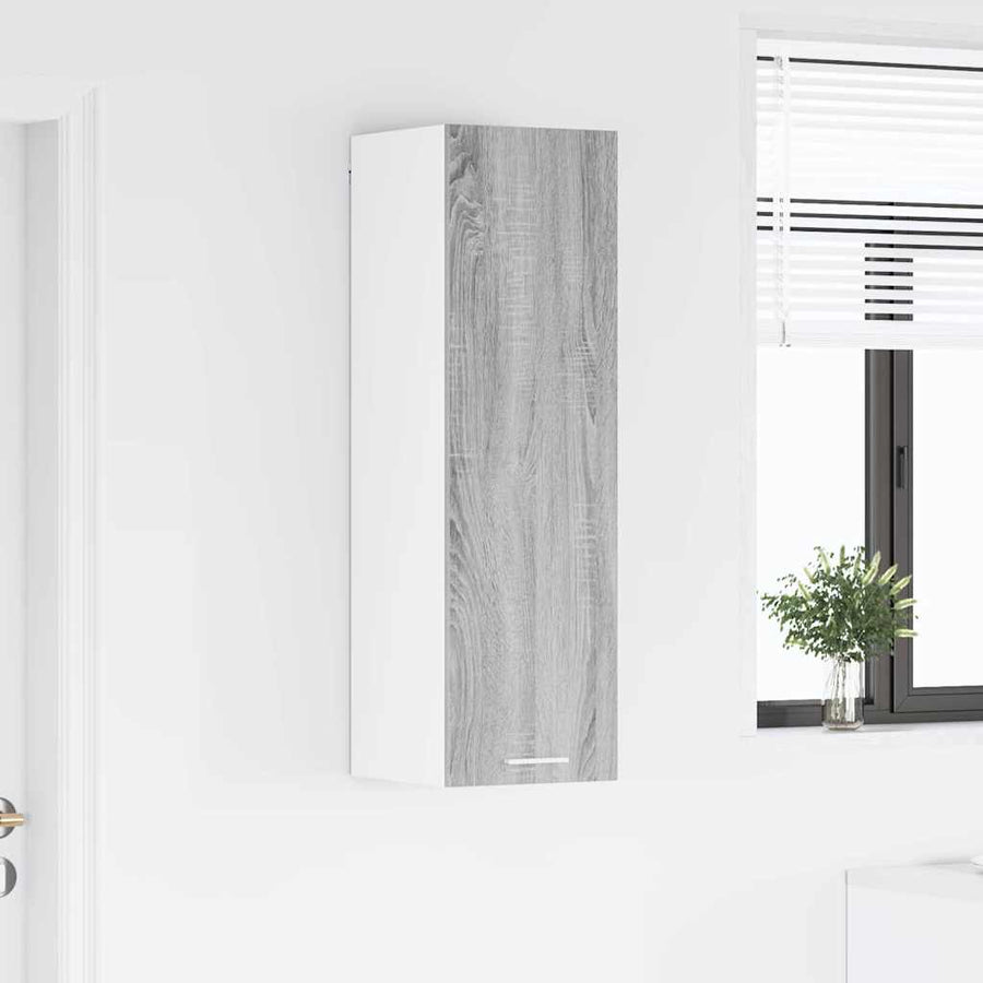 Hangkast Riga Grijs Sonoma 30 x 31 x 100 cm Bewerkt hout