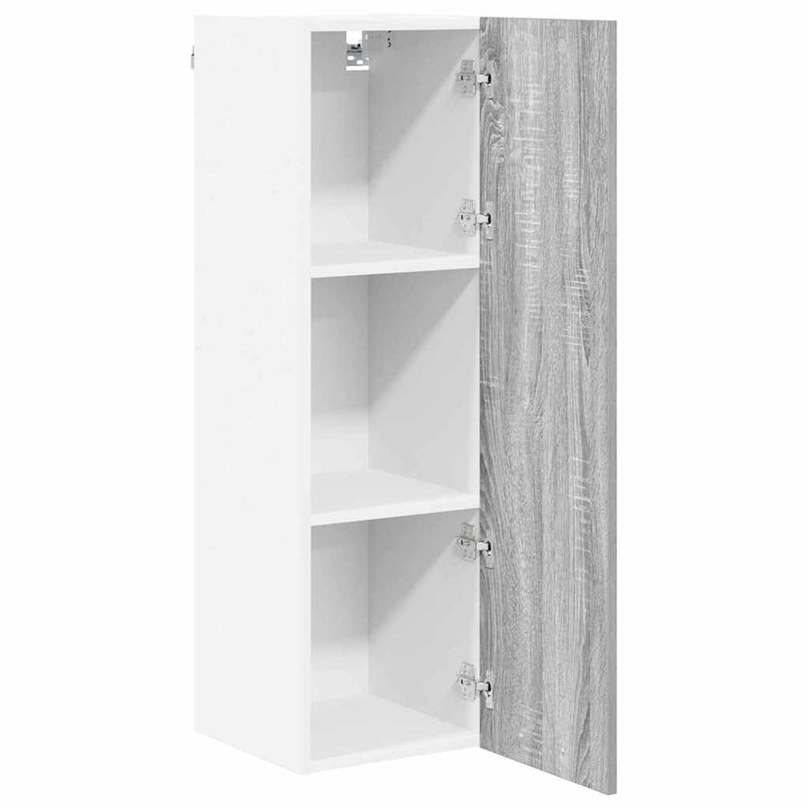 Hangkast Riga Grijs Sonoma 30 x 31 x 100 cm Bewerkt hout