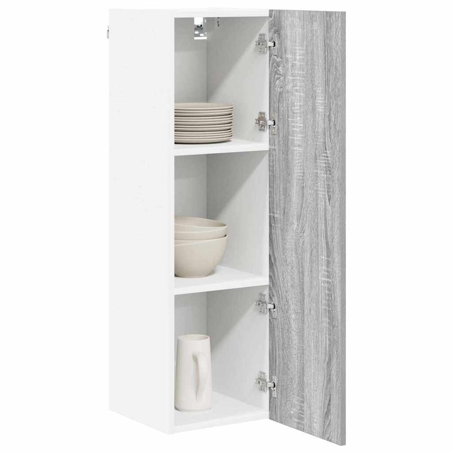 Hangkast Riga Grijs Sonoma 30 x 31 x 100 cm Bewerkt hout