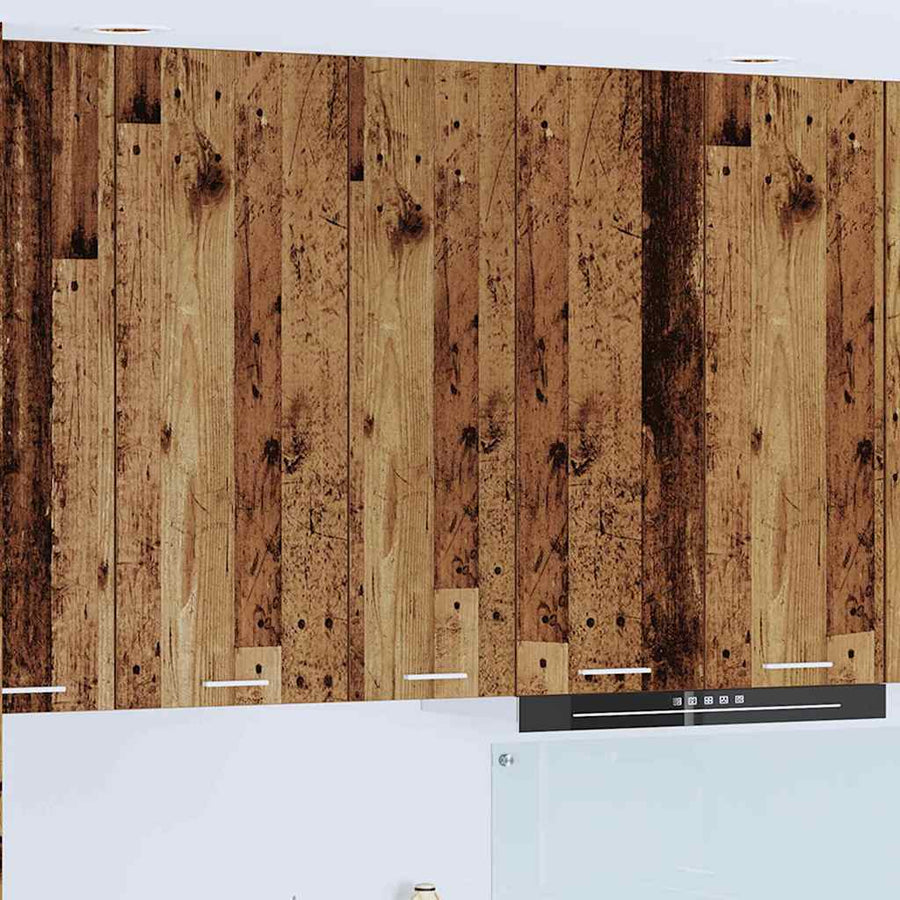 Hangkast met plank Riga Oud Hout 30 x 31 x 100 cm Bewerkt hout