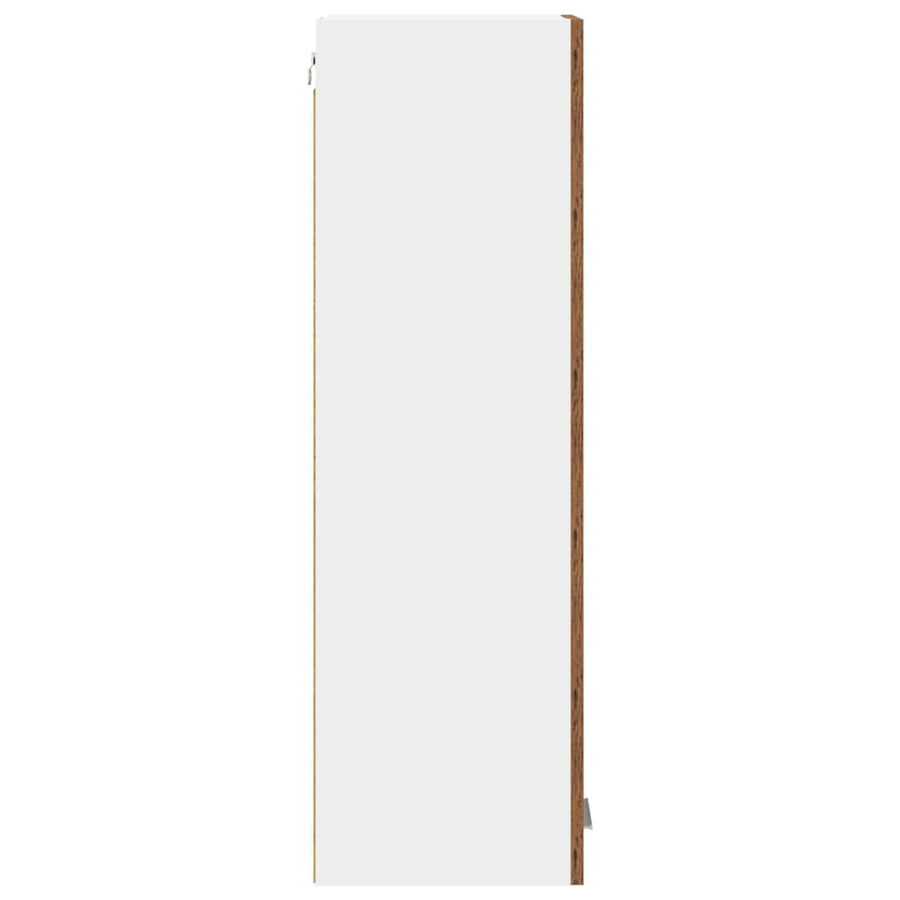 Hangkast met plank Riga Oud Hout 30 x 31 x 100 cm Bewerkt hout