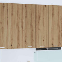 Hangkast Riga Artisan Eiken 30 x 31 x 100 cm Bewerkt hout