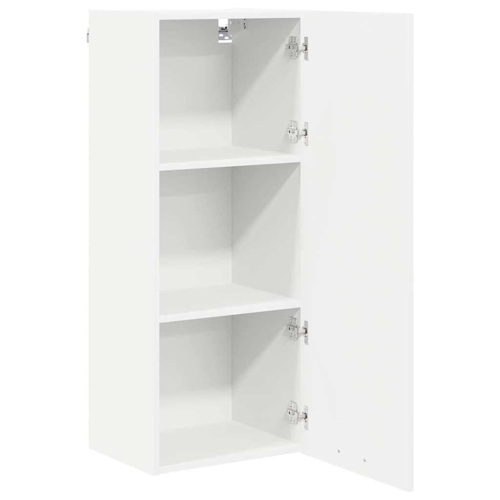 Hangkast met plank Riga Wit 40 x 31 x 100 cm Bewerkt hout