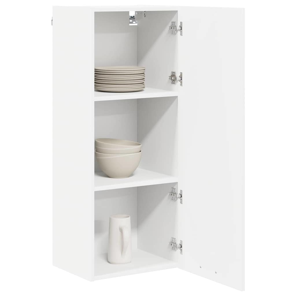 Hangkast met plank Riga Wit 40 x 31 x 100 cm Bewerkt hout