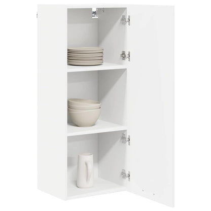 Hangkast met plank Riga Wit 40 x 31 x 100 cm Bewerkt hout