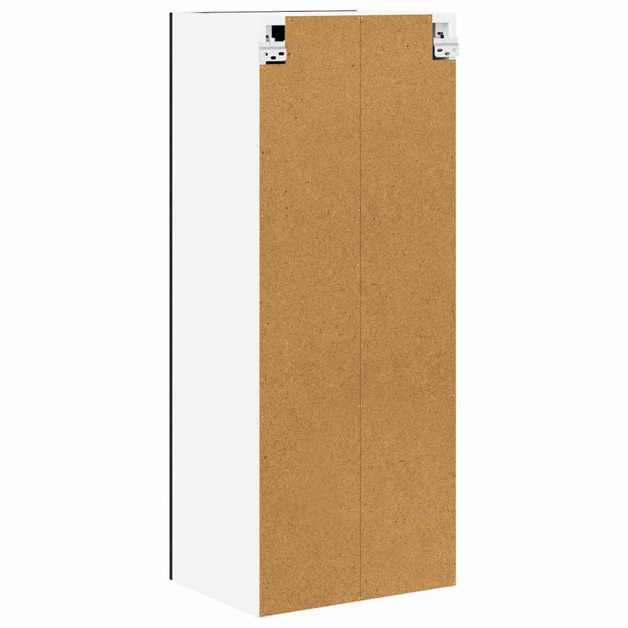 Hangkast Riga Zwart Eiken 40 x 31 x 100 cm Bewerkt hout
