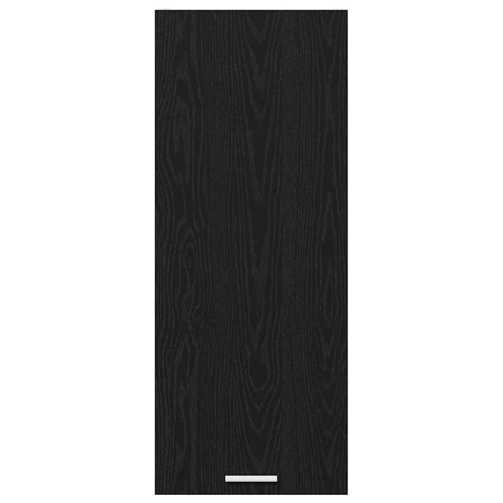Hangkast Riga Zwart Eiken 40 x 31 x 100 cm Bewerkt hout